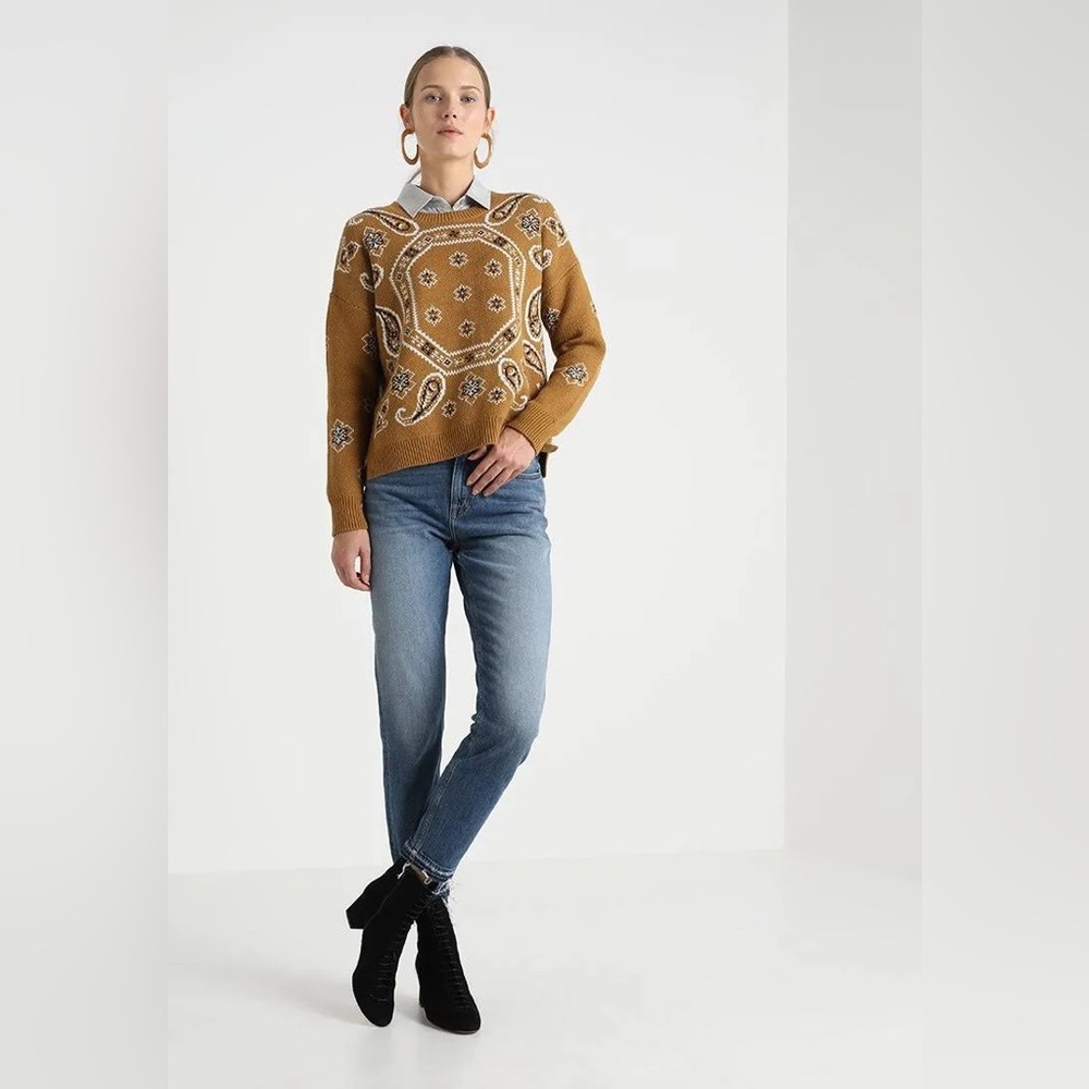 Madewell bandana pull over sweater